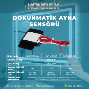 Dokunmatik Ayna Sensörü  