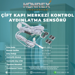 Çift kapı Merkezi Kontrol Aydınlatma Sensörü