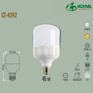 Cata CT-4242B 45W Torch Led Ampul E27  