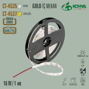 Cata CT-4537 Gold Şerit Led İç Mekan Günışığı