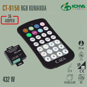 Cata CT-9150 36 Amper RGB Kumanda