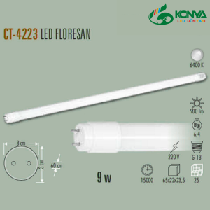 Cata CT-4223B 9W Ledli Floresan Beyaz
