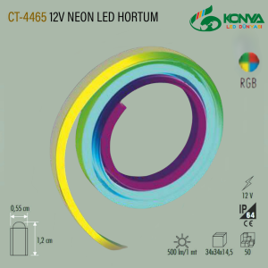 Cata CT-4465 12V Neon Led Hortum RGB