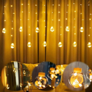 Ampul Top Perde Led Animasyonlu Fişli