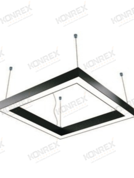 Dekoratif Linear Armatür 72W 60x60cm