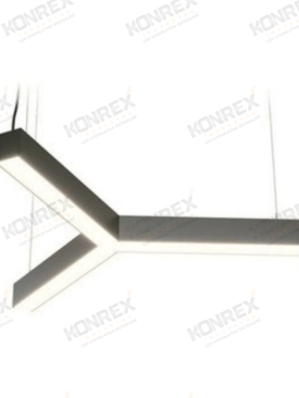 Dekoratif Linear Armatür 45W 50-50-50