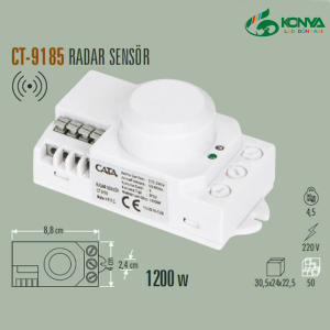 Cata CT-9185 Radar Sensör 1200W