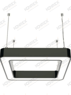 Dekoratif Linear Armatür 72W 60x60