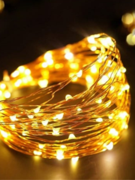 3 M Gün Işığı Peri Led Pilli Tel Led
