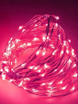 5 M Kırmızı Peri Led Tel Led Animasyonlu