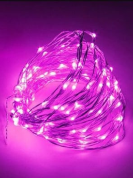 5 M Pembe Peri Led Tel Led Animasyonlu