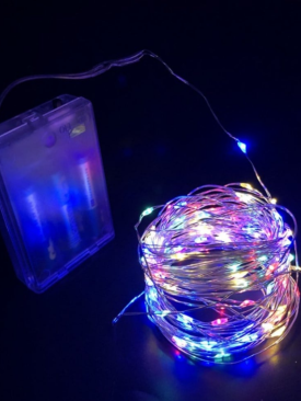 10 M Rgb(Renkli) Peri Led Tel Led Animasyonlu
