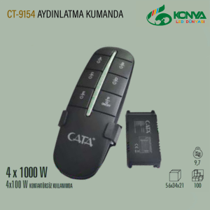 Cata CT-9154 Aydınlatma Kumandası (4X100W)
