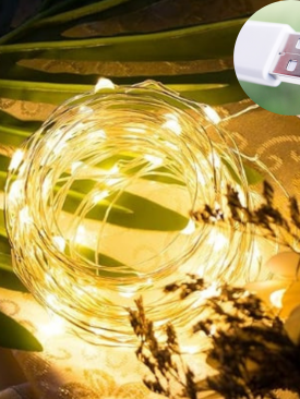 Usb 5 Metre Gün Işığı Peri Led