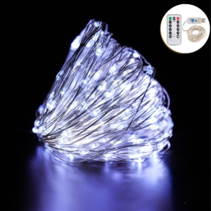 8 Modlu Usb Li Kumandalı 10 M Peri Led Beyaz