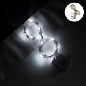 1 Metre Mini Peri Led Beyaz Fonksiyonlu