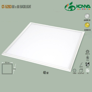Cata CT-5283B 40W 60X60 Backlight Sıva Altı Led Panel Beyaz