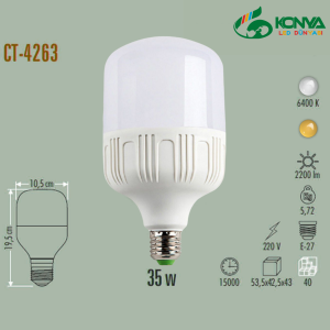 Cata CT-4263B 35W Torch Led Ampul E27  
