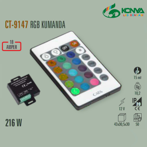 Cata CT-9147 RGB Kumanda Modül 15m