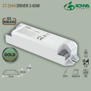 Cata CT-2544 3-60W Acil Aydınlatma Driver