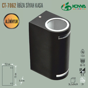 Cata CT-7062 İbiza Bahçe Armatürü Çift Taraflı (Gu-10)