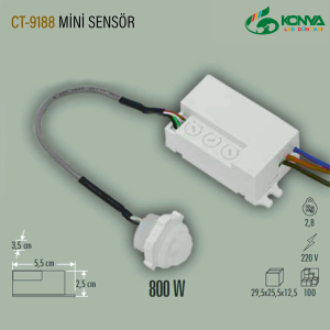 Cata CT-9188 Mini Sensör 800W