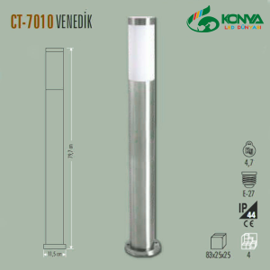 Cata CT-7010 Venedik Bahçe Armatürü (79,7 Cm)(E27)