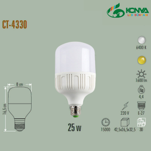 Cata CT-4330B 25W Torch Led Ampul E27  