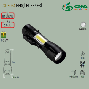 Cata CT-8024 Bekçi El Feneri