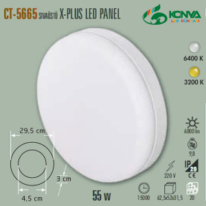 Cata CT-5665B 55W Sıva Üstü X-Plus Led Panel Beyaz